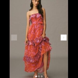 New with tags Anthropologie strapless sundress